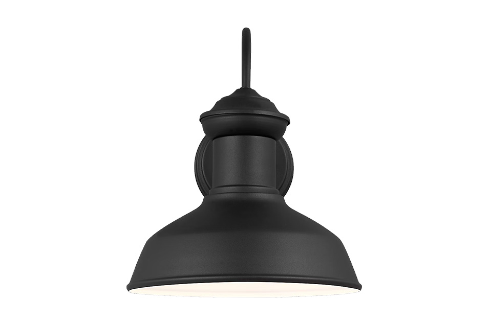Black sconce light